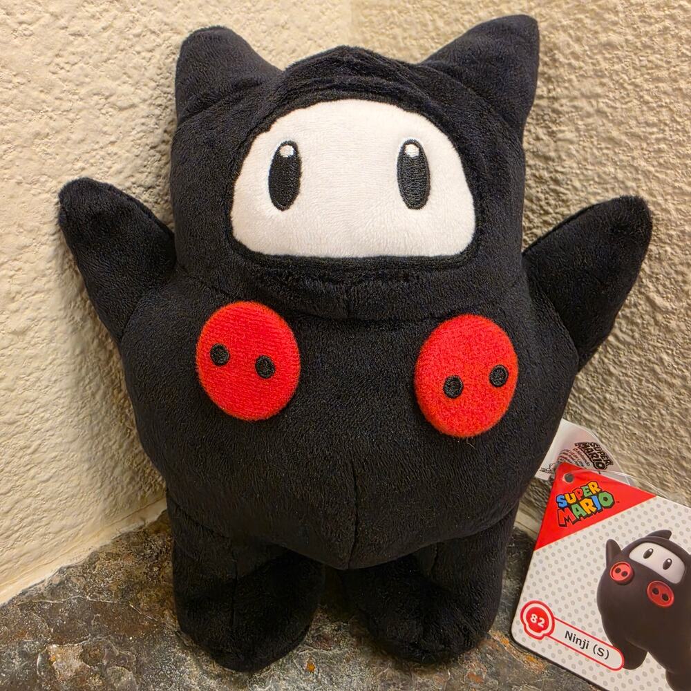 Plush - Ninja, 7-inch (NEW) - Super Mario Bros. - Nintendo
